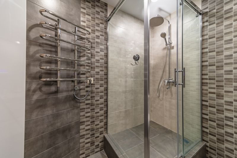Tile-Designed Shower Enclosure